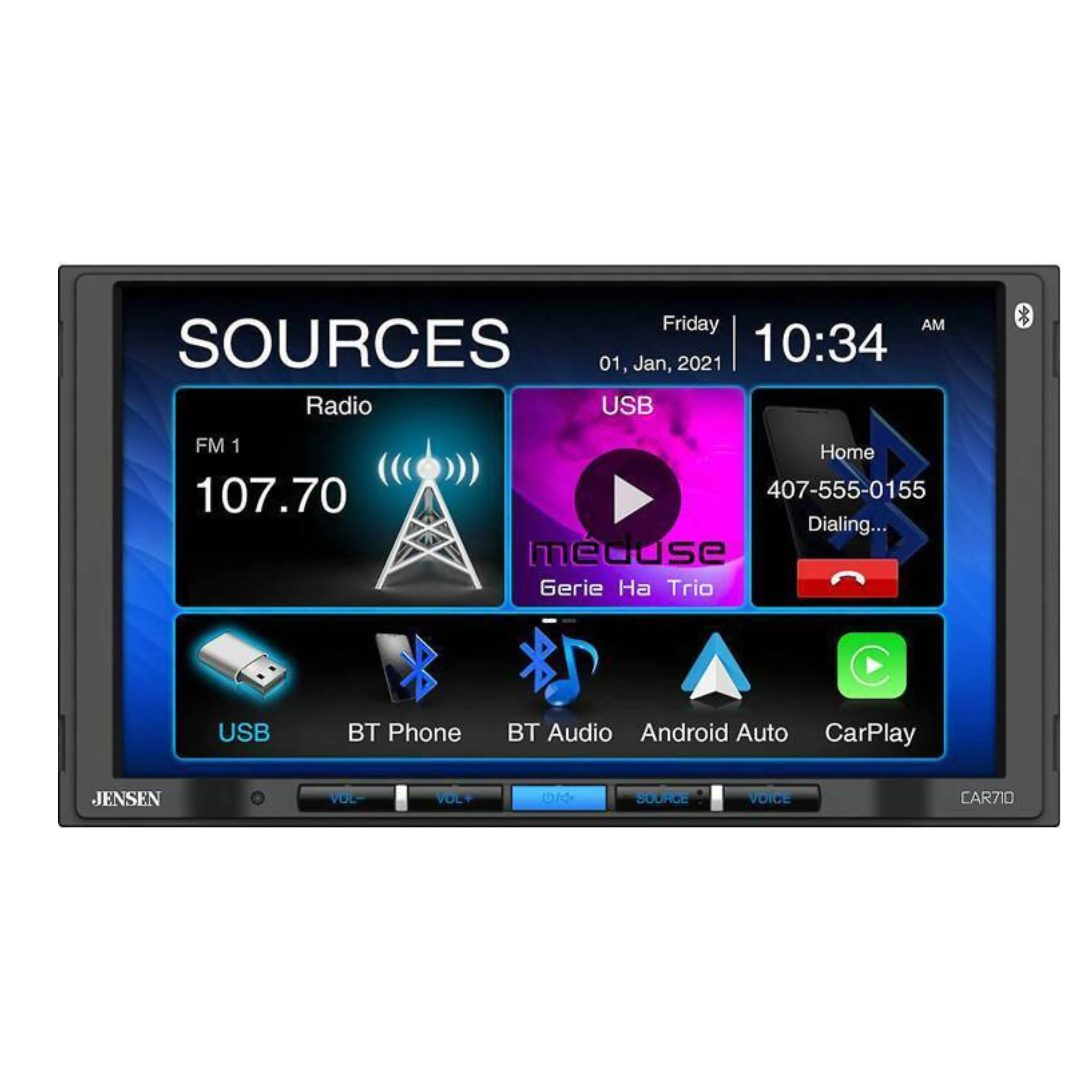 Jensen CAR710-4 Digital Multimedia Receiver