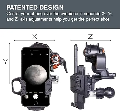 Celestron NexYZ DX 3-Axis Smartphone Digiscoping Kit