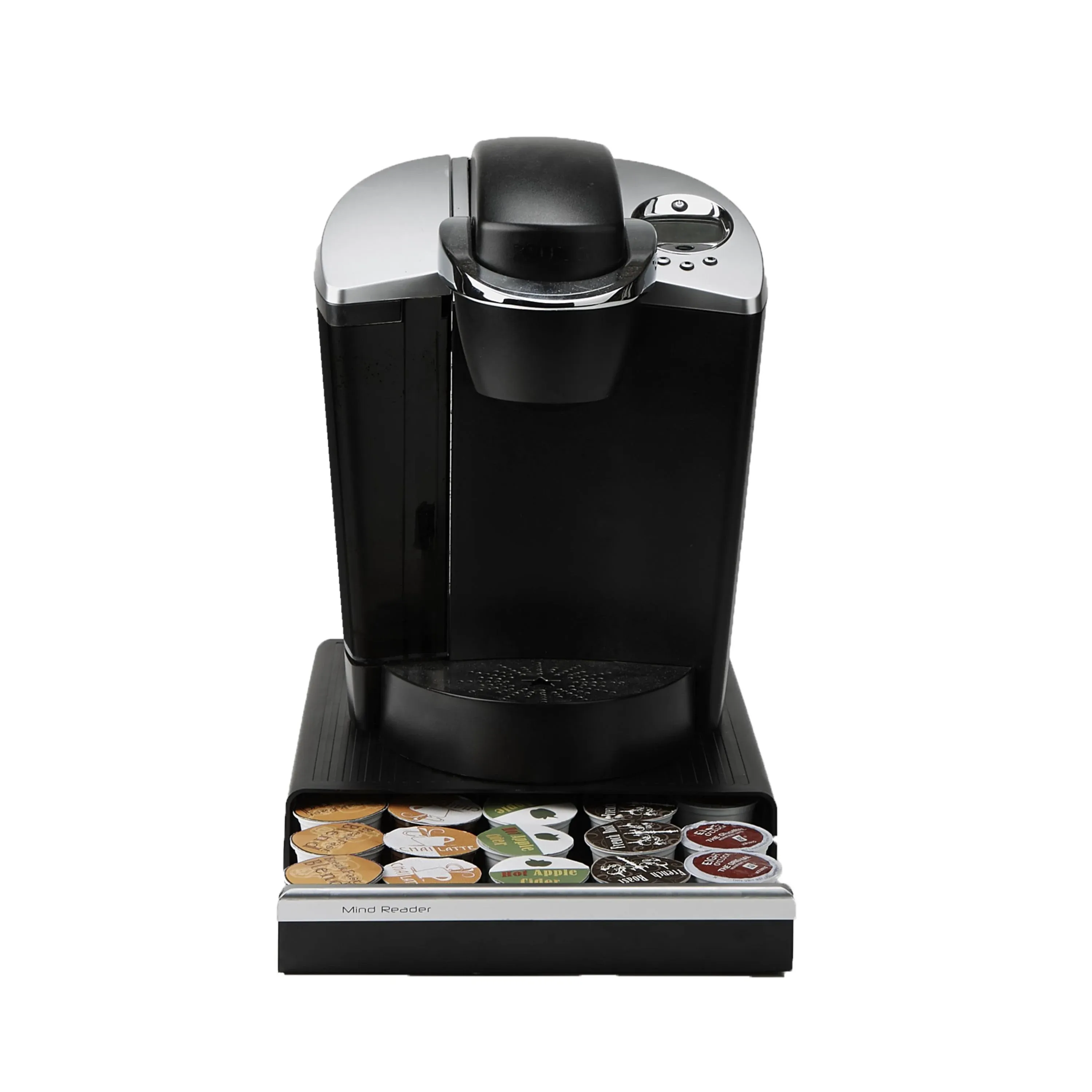 Mind Reader Single Serve Coffee Pod Drawer 30 Pod Capacity