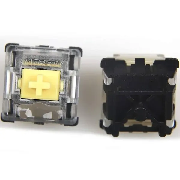 Wholesales KS-15 Gateron Optical Switches 70/PCS Interchange for Gateron Optical Switches Keyboard SK61 SK64 (Optical Yellow)