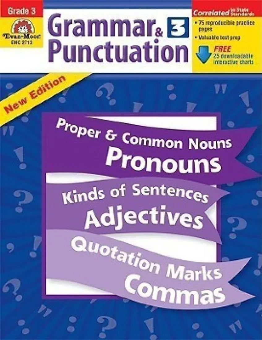 Grammar & Punctuation, Grade 3