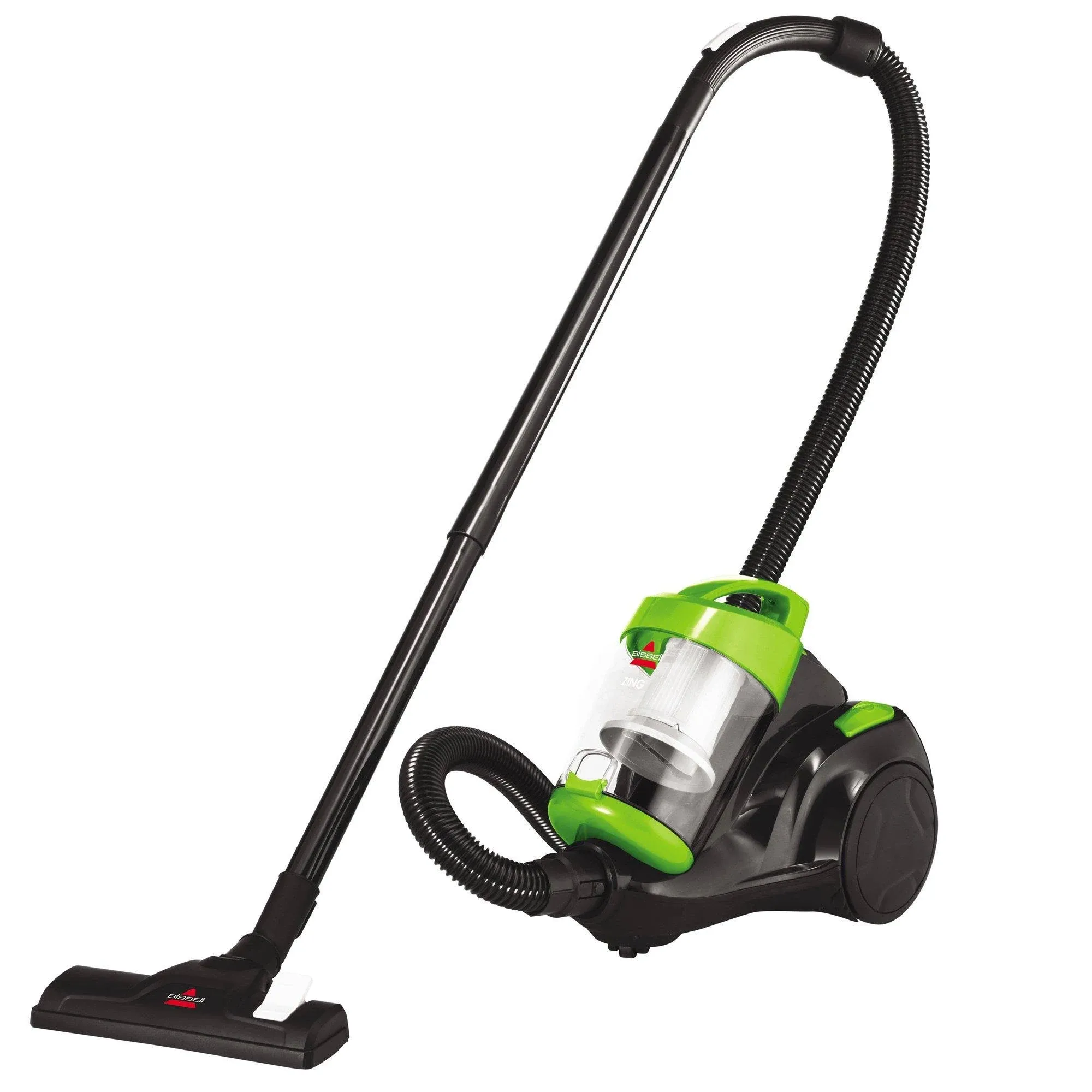 Bissell Zing Bagless Canister Vacuum - Black/Citrus Lime