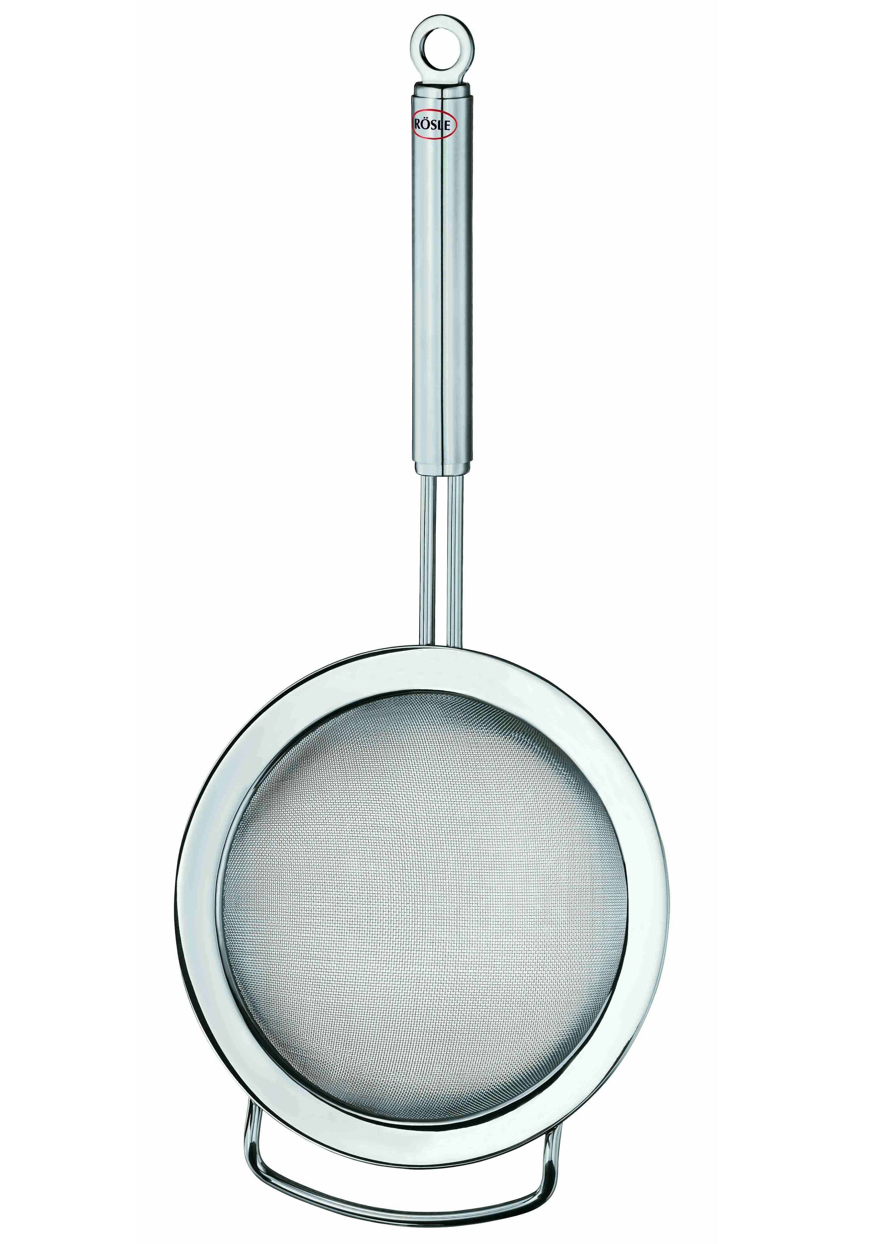 Rosle Fine-Mesh Kitchen Strainer with Round Handle