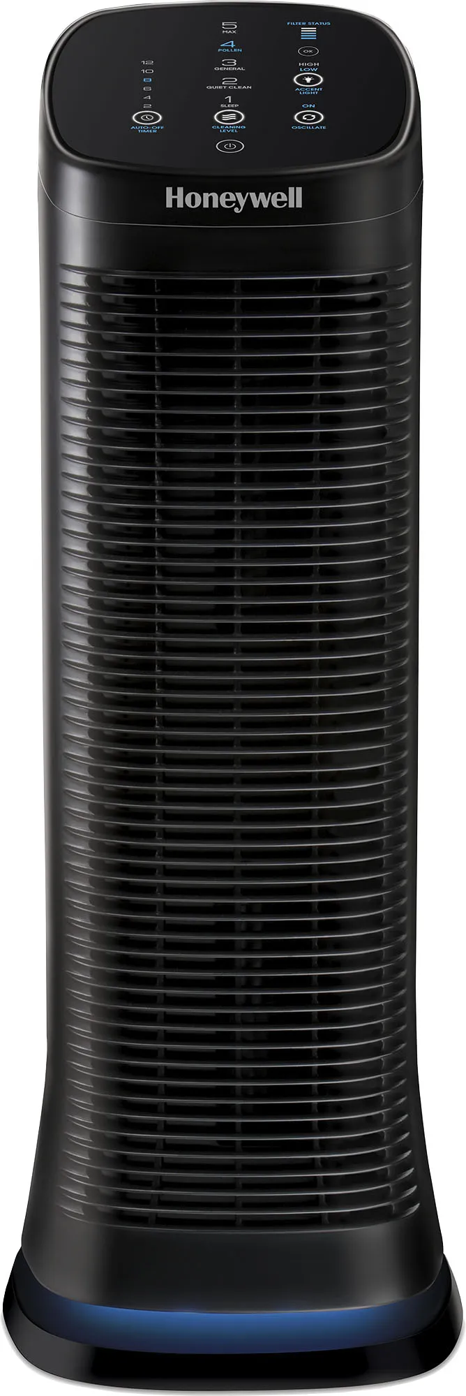 Honeywell Air Genius 5 Air Purifier with Permanent Washable Filter, Large Rooms (250 sq.ft) Black, HFD320