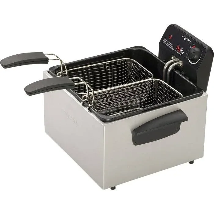 Presto Dual ProFry Immersion Element Deep Fryer