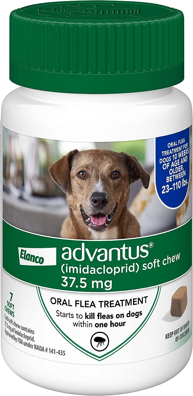 Advantus Oral Flea Treatment Soft Chews for Dogs