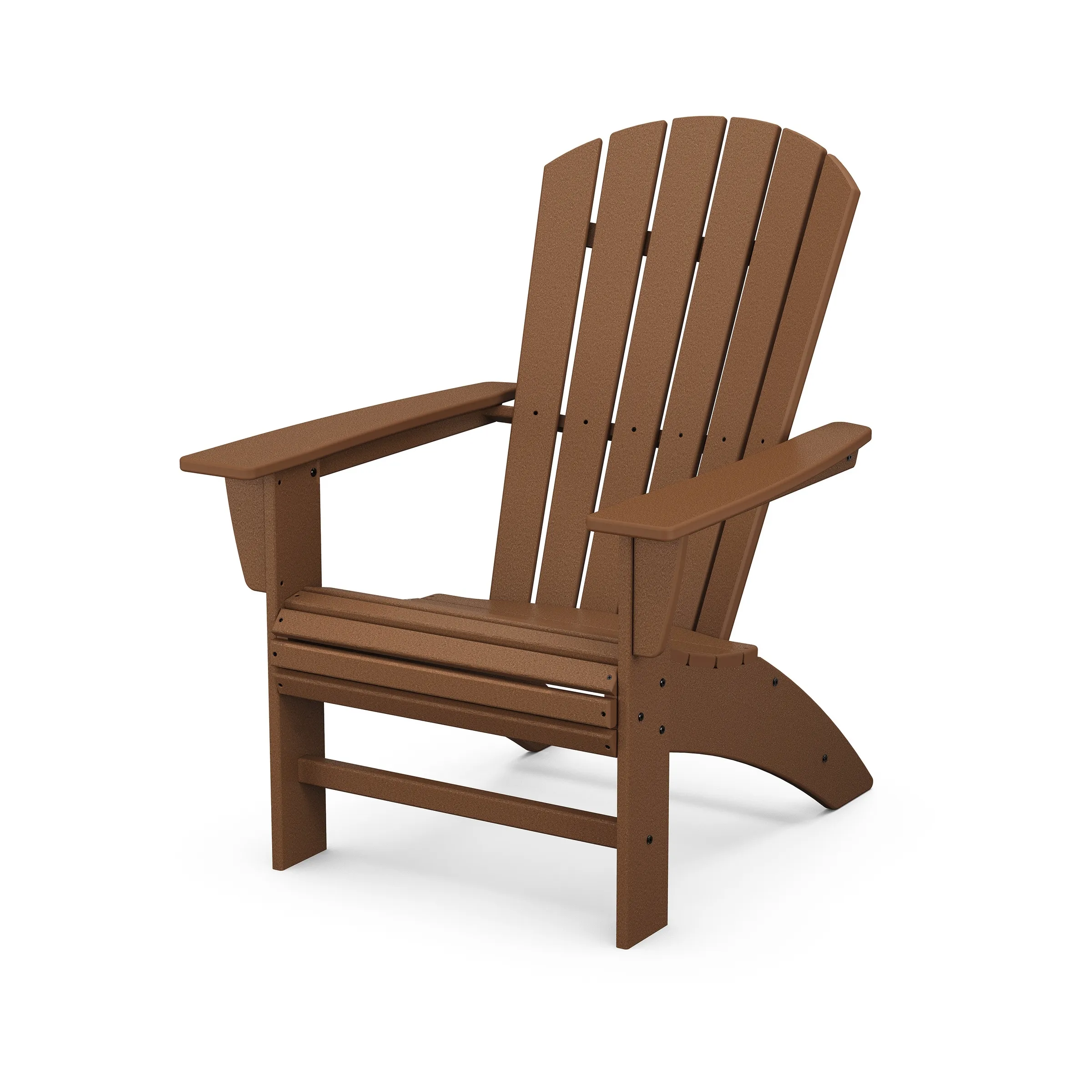 POLYWOOD Nautical Curveback Adirondack Chair