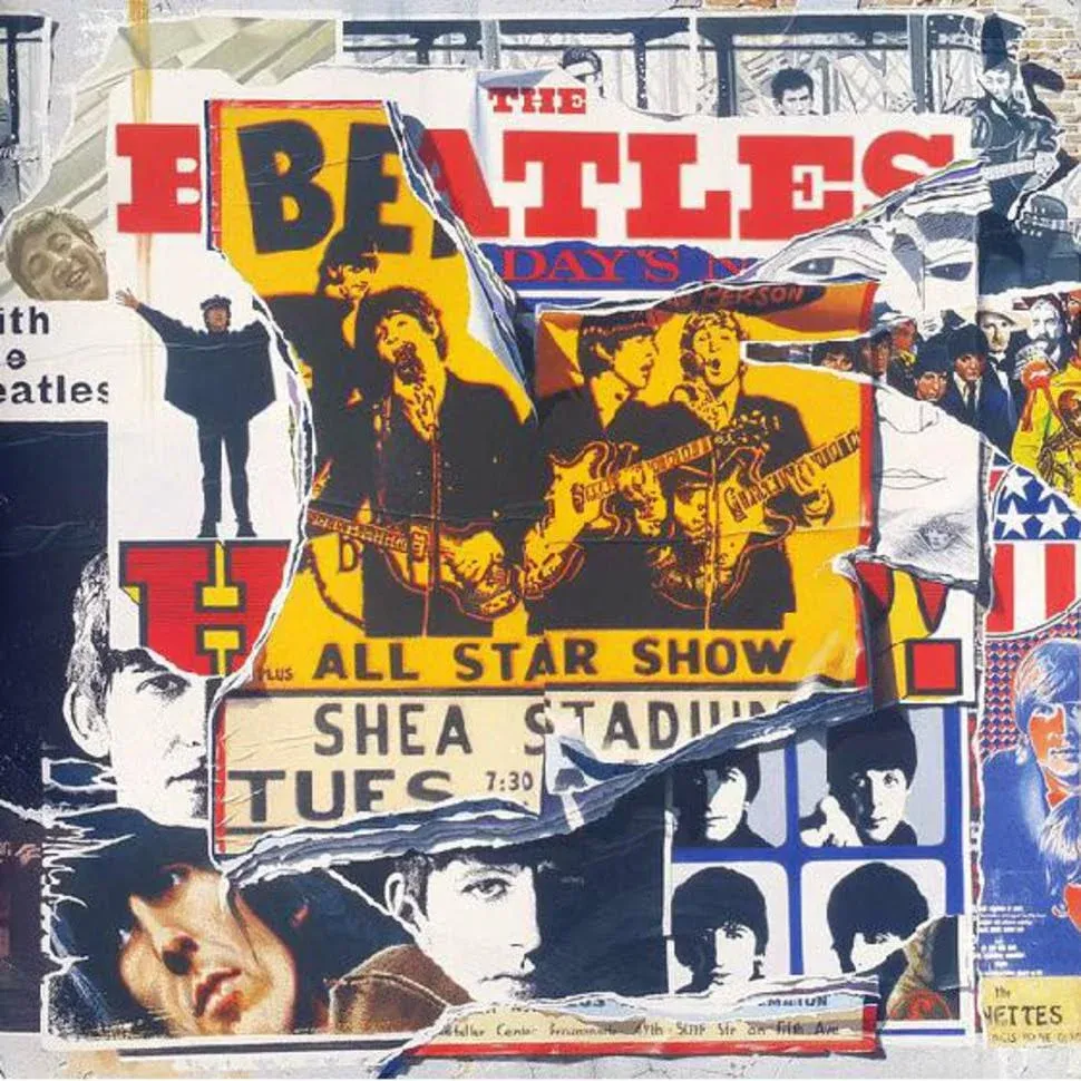 APPLE UK THE BEATLES &#034;Anthology 2&#034; RARE 1996 ORIGINAL 1st UK  3LP TRIFOLD SEALED