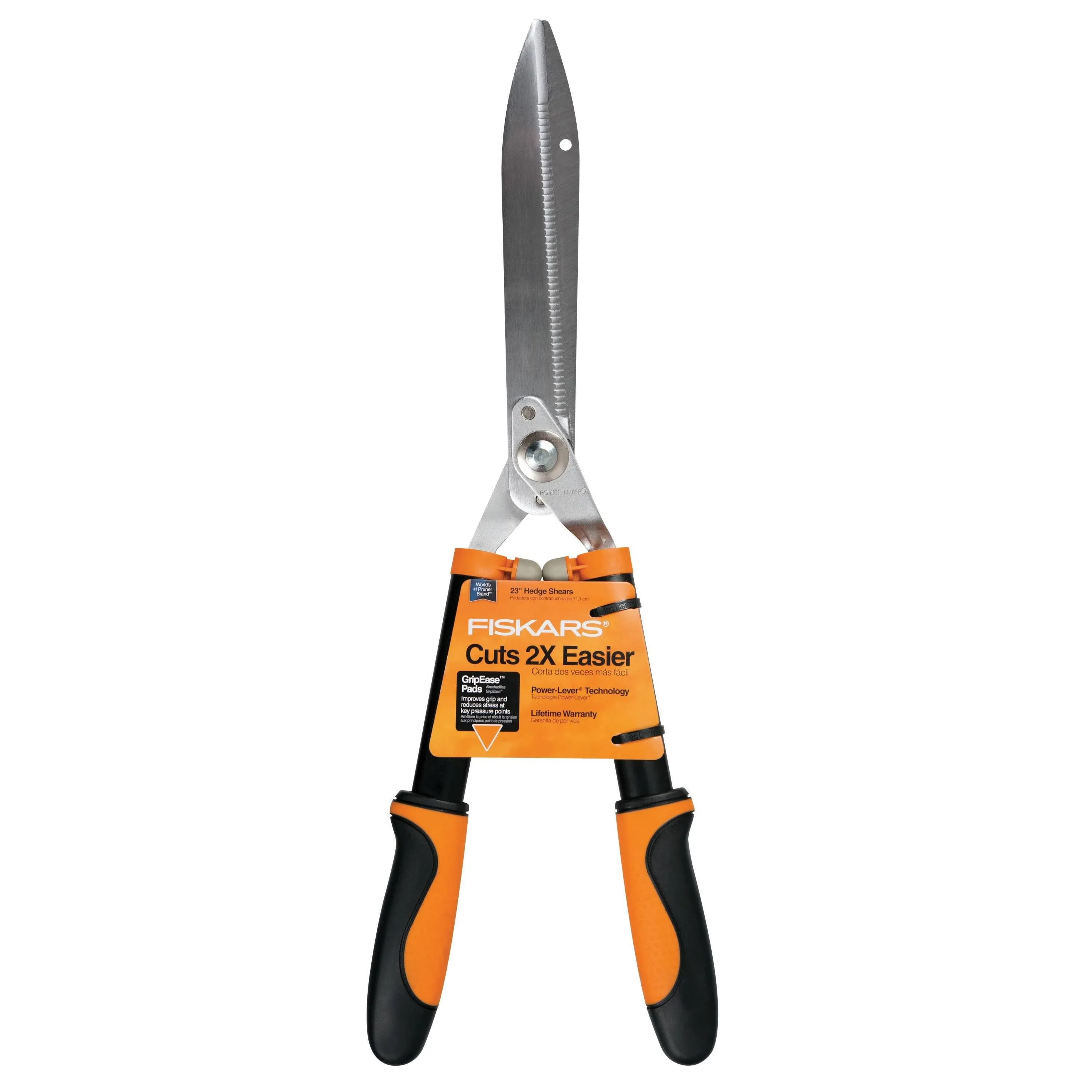 Fiskars Power-Lever UltraBlade Softgrip 23" Hedge Shears