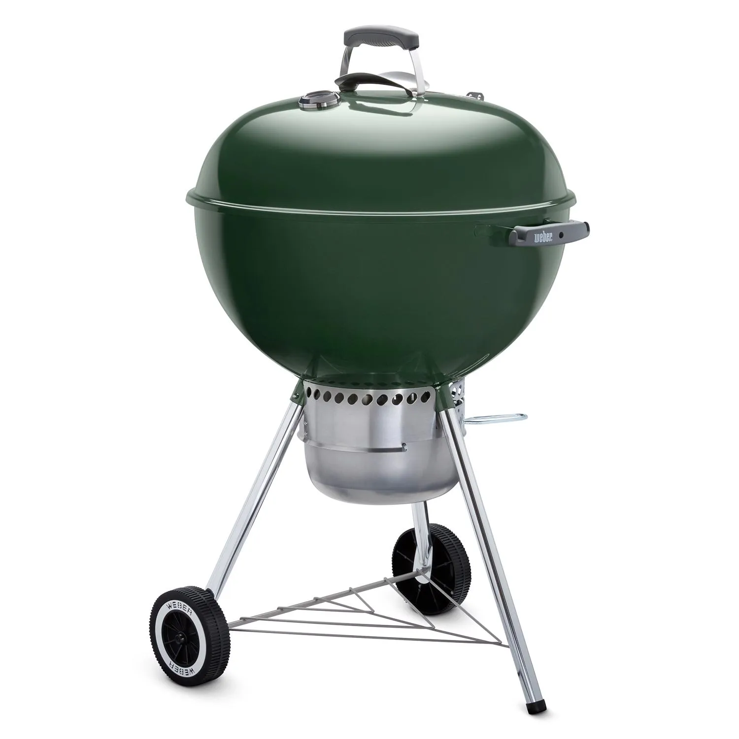 Weber Original Premium Charcoal Kettle Grill Green 22 in.