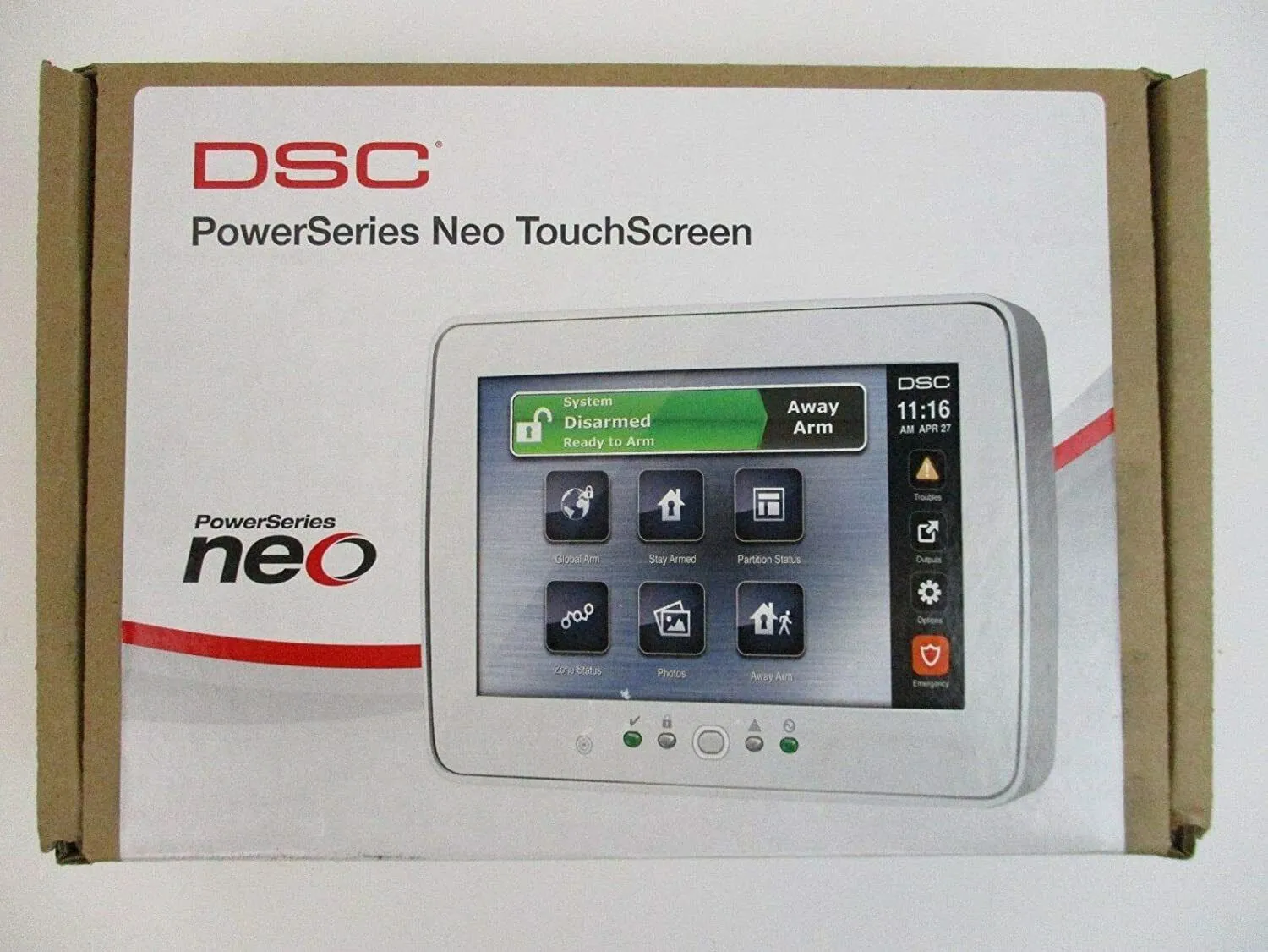 DSC HS2TCHP Neo Touch Screen Keypad