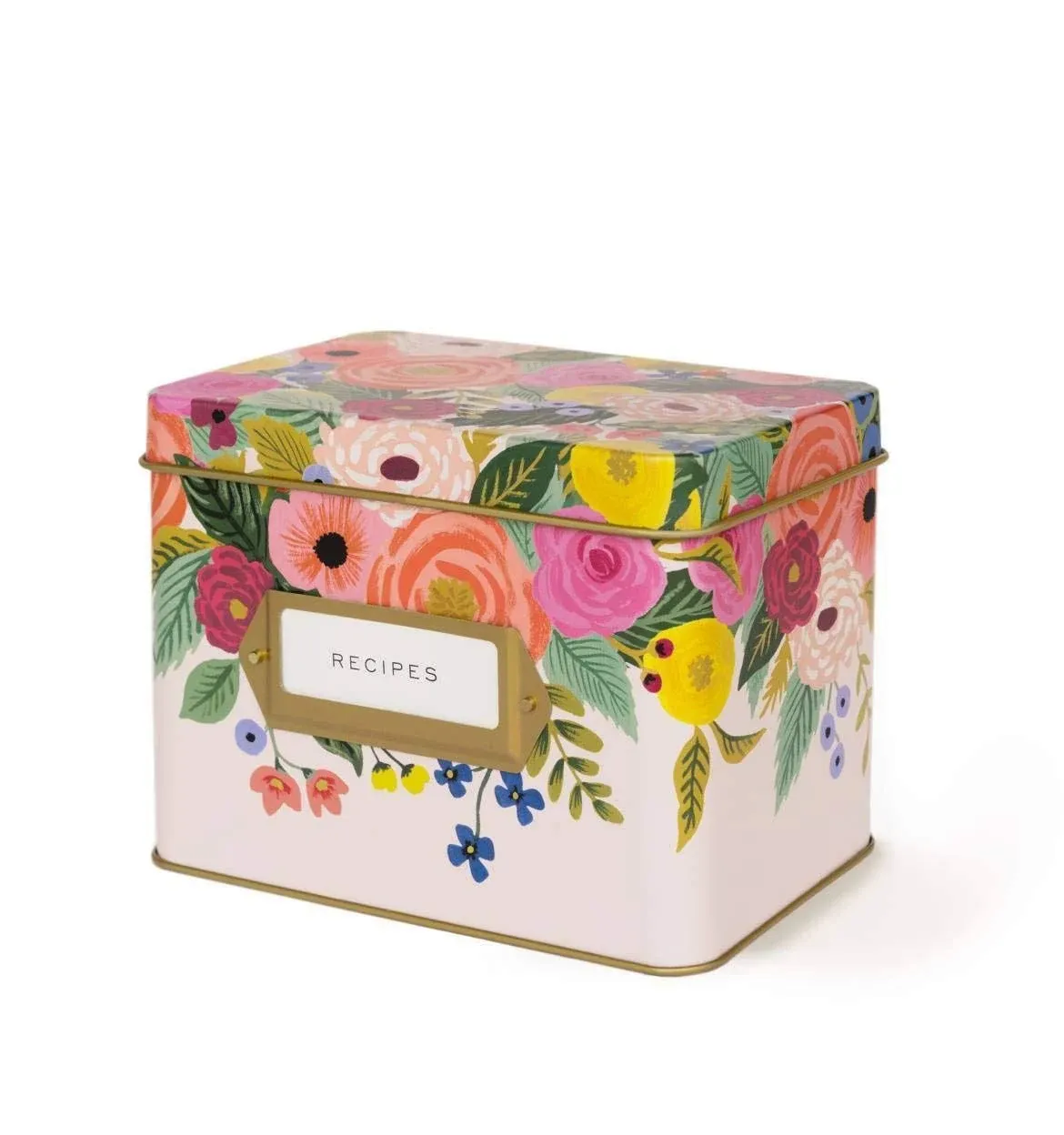 Rifle Paper Co. Juliet Rose Recipe Box