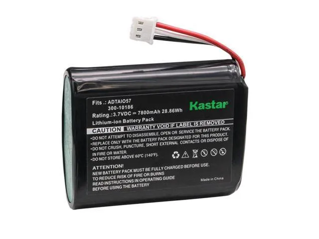 Kastar 1-Pack Battery Replacement for ADT 300-10186 Lithium-ion Battery, ADT Command Smart Security Panel ADT5AIO-1 ADT5AIO-2 ADT5AIO-3 ADT7AIO-1, Honeywell AI05-2, AIO7-2 Command Smart Security Panel