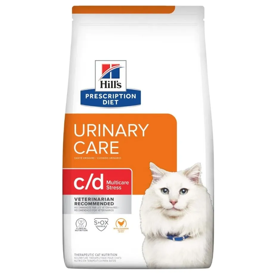 Hill's Prescription Diet c/d Multicare Stress Urinary Care with Chicken Dry Cat Food