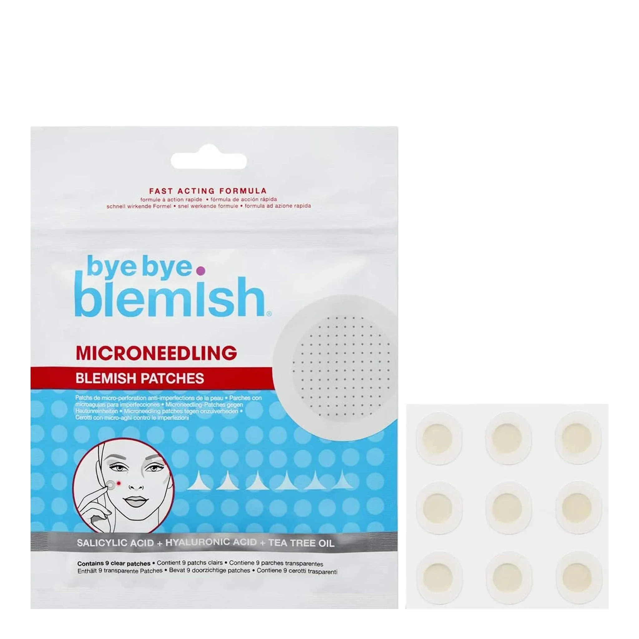 Bye Bye Blemish Microneedling Blemish Patches