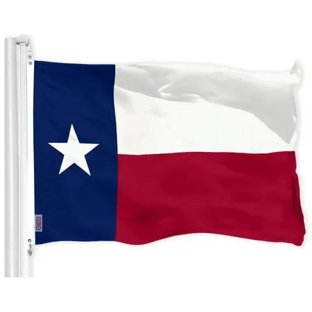 Texas State Flag 150D Printed Polyester 3x5 Ft