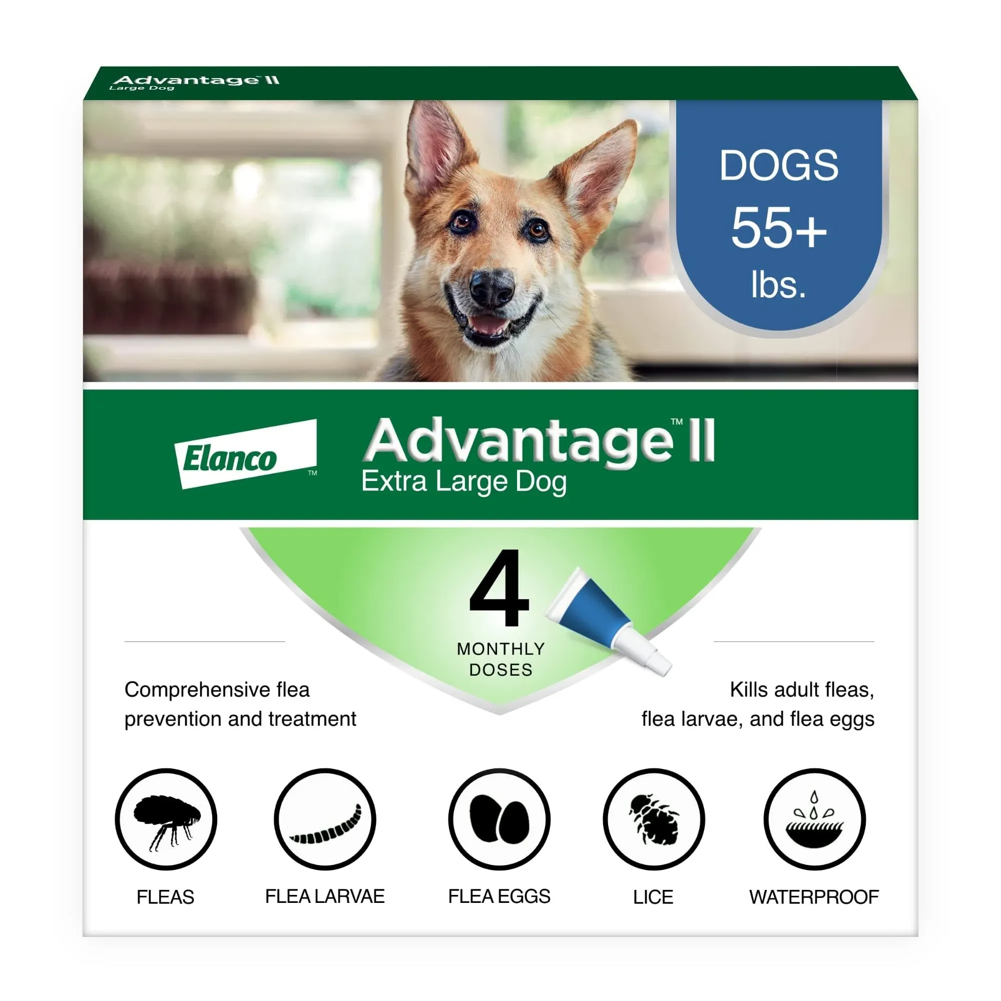 Genuine Advantage II by Bayer for Cats. Up to 10 Month Supply for Flea Control