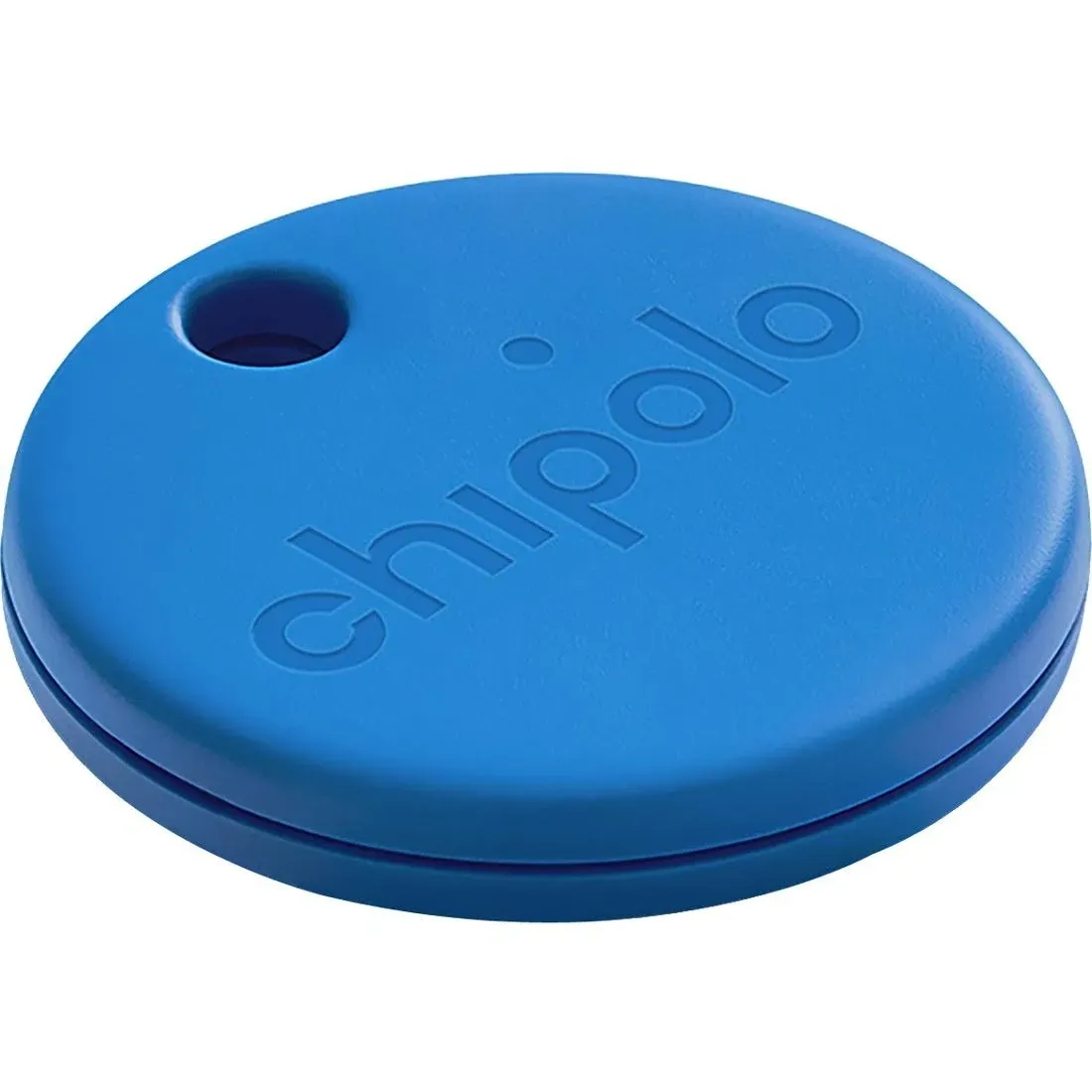 Chipolo ONE Bluetooth Key Finder - Voice Controlled Item Locator, Blue, Works with Google Assistant, Amazon Alexa, iOS, Android, Wi-Fi, App Compatible Lowes.com