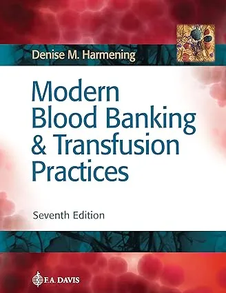 Modern Blood Banking & Transfusion Practices 