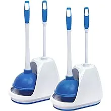 Mr. Clean 440436 Turbo Plunger and Bowl Brush Caddy Set