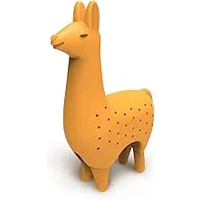 Como Tea Llama Tea Infuser by Genuine Fred Orange Silicone New In Box Kitchen