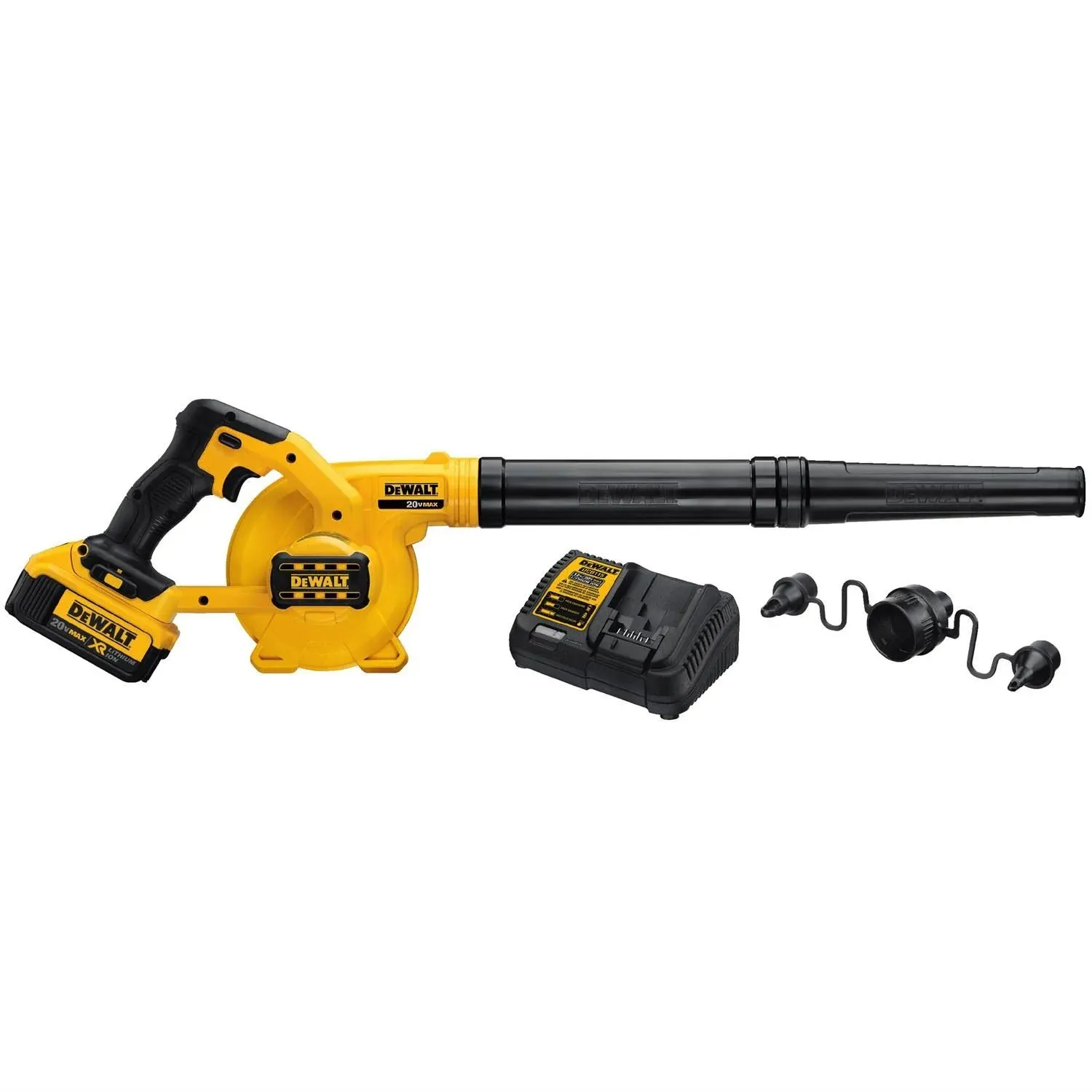 DeWalt DCE100M1 20V MAX* Compact Jobsite Blower Kit