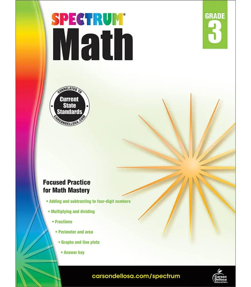 Spectrum Math, Grade 3 [Book]