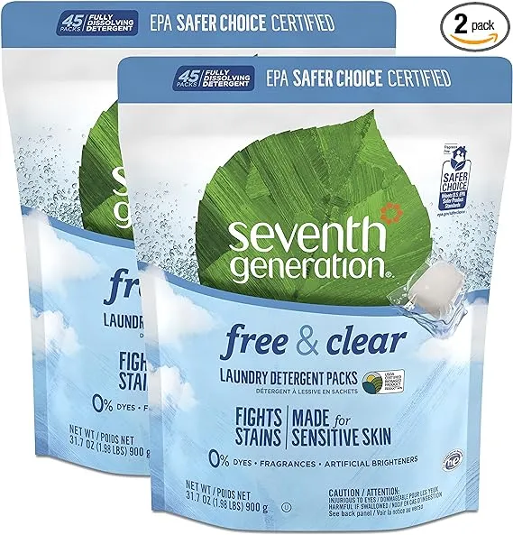 Seventh Generation Free & Clear Liquid Laundry Detergent