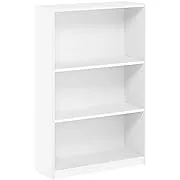 FURINNO JAYA Simple Home 3-Tier Adjustable Shelf Bookcase, WhiteFURINNO JAYA Simple Home 3-Tier Adjustable Shelf Bookcase, White