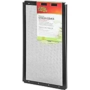 Zilla Fresh Air Terrarium Screen Cover, 30 inch x 12 inch, Black, Size: 12 by 30-Inch