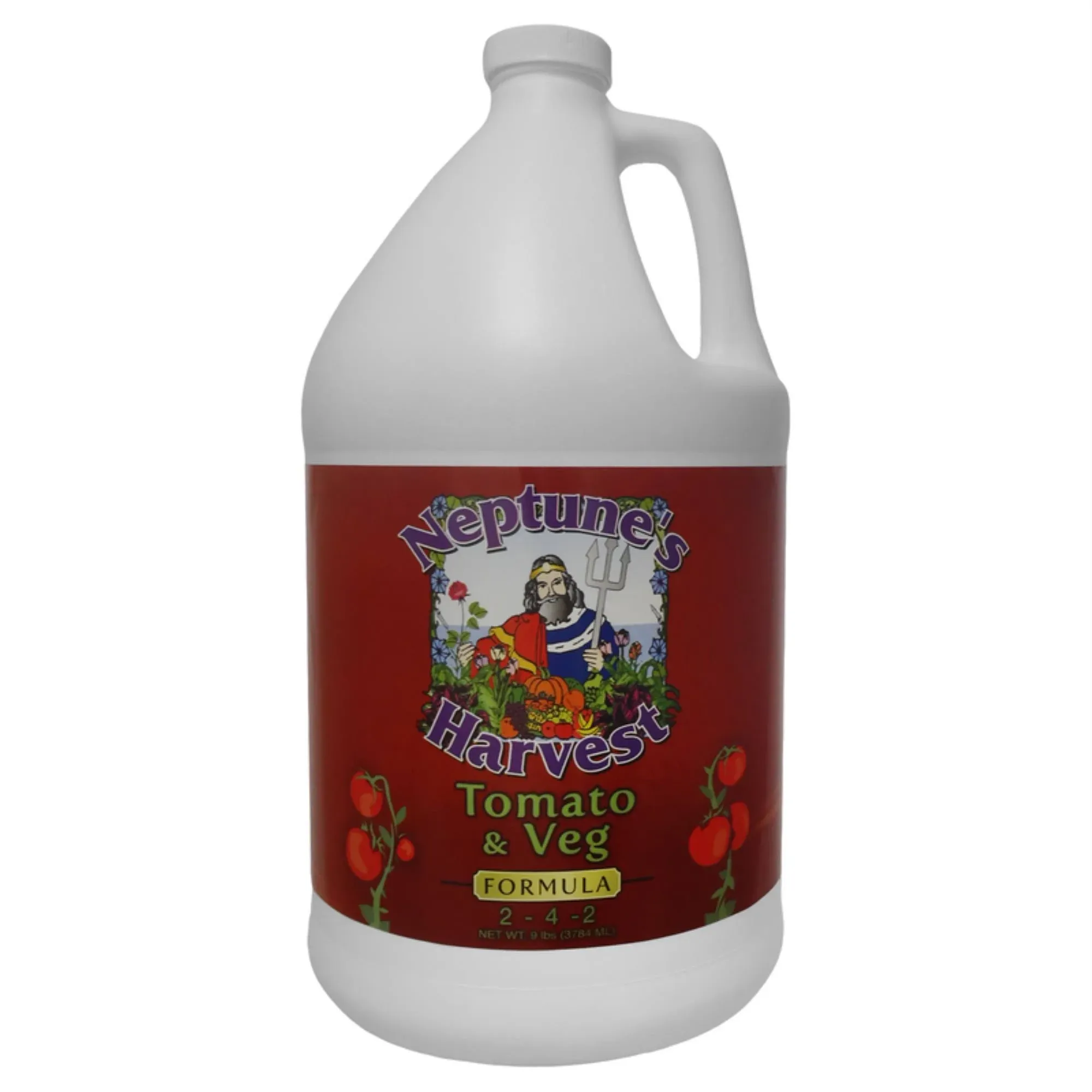 Neptune's Harvest TV191 Tomato Veg Formula 2-4-2 Fertilizer, 1 Gallon