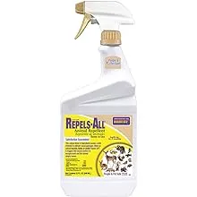 Bonide Repels All 32 oz Animal Repellent Ready-to-Use Spray for Outdoor Use