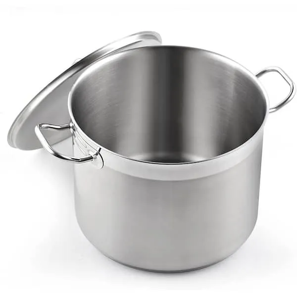 Cooks Standard 20 Quart Stainless Steel Professional Grade Stockpot with Lid