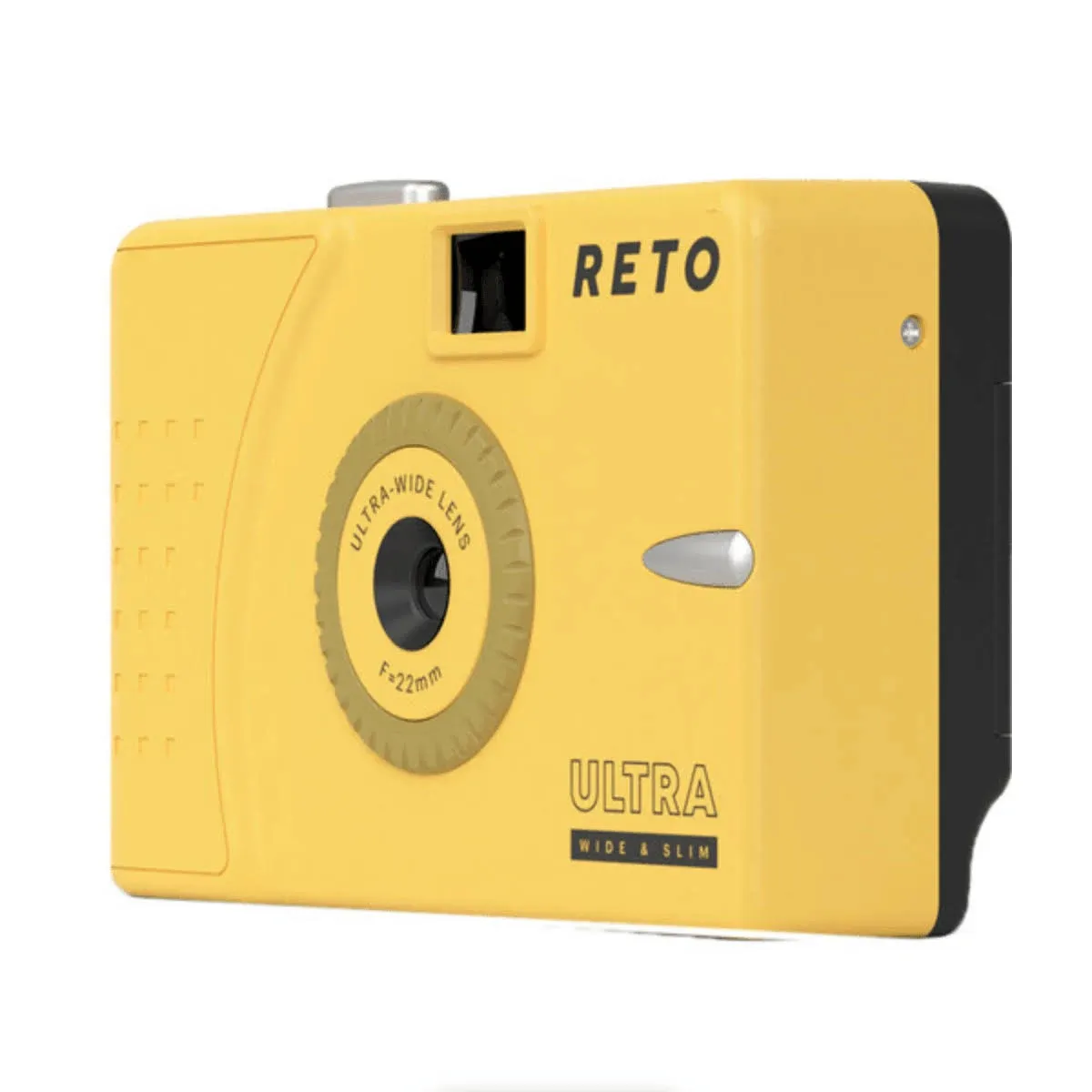 Reto Ultra-Wide & Slim 35mm Film Camera - Yellow