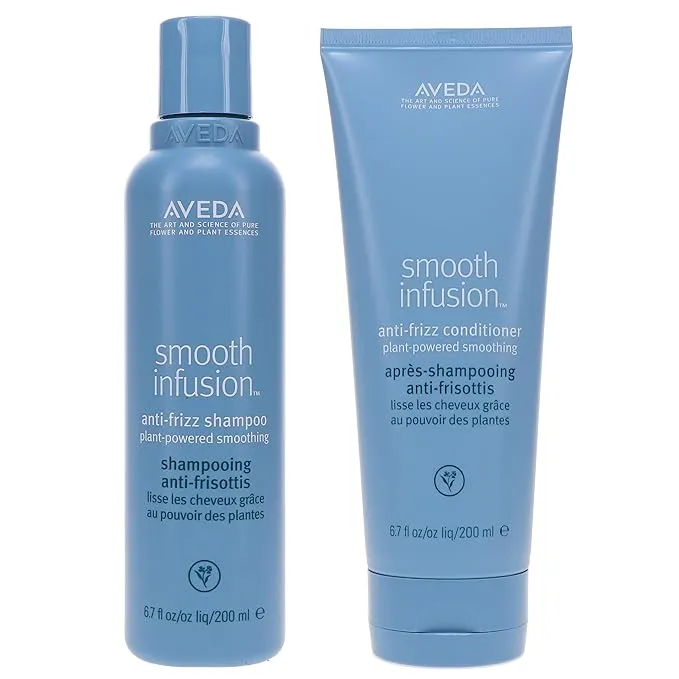 Aveda Smooth Infusion Anti Frizz Shampoo and Anti Frizz Conditioner 6.7oz