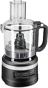 KitchenAid KFP0718BM Food Processor, 7 cup, Matte Black