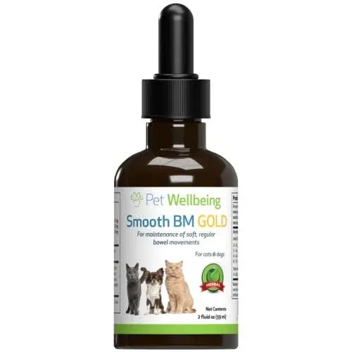 Pet Wellbeing Smooth BM Gold for Dogs - Natural Constipation Support for Dogs...