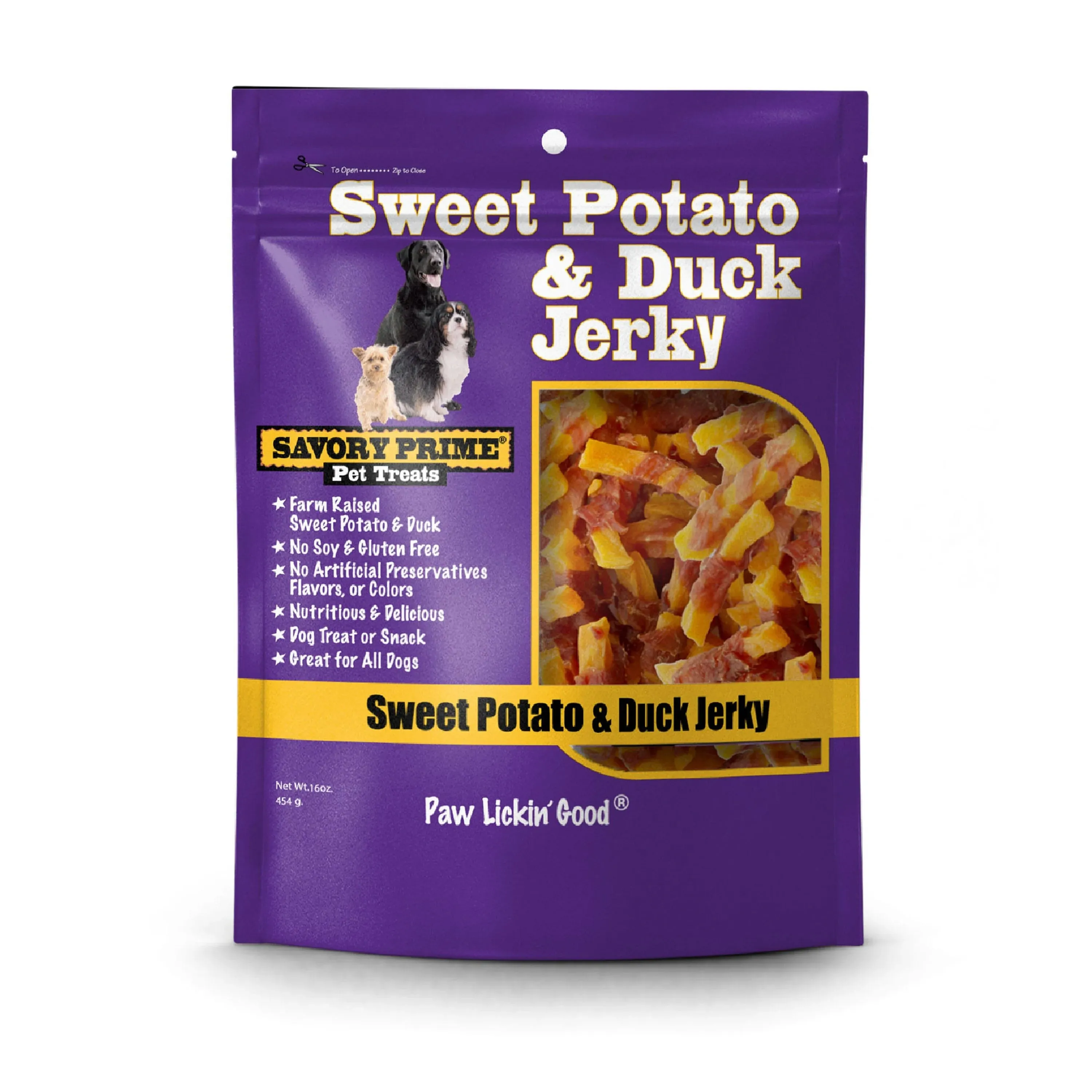 Savory Prime Duck & Sweet Potato 16 oz.