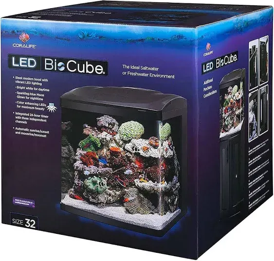 Coralife LED BioCube Aquarium