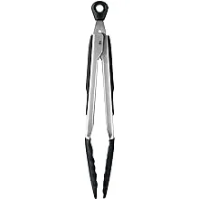 OXO Good Grips 12-Inch Tongs with Silicone Head