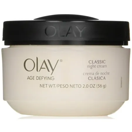 Olay Age Defying Anti-Wrinkle Night Cream, 2 Ounce (Pack of 2)