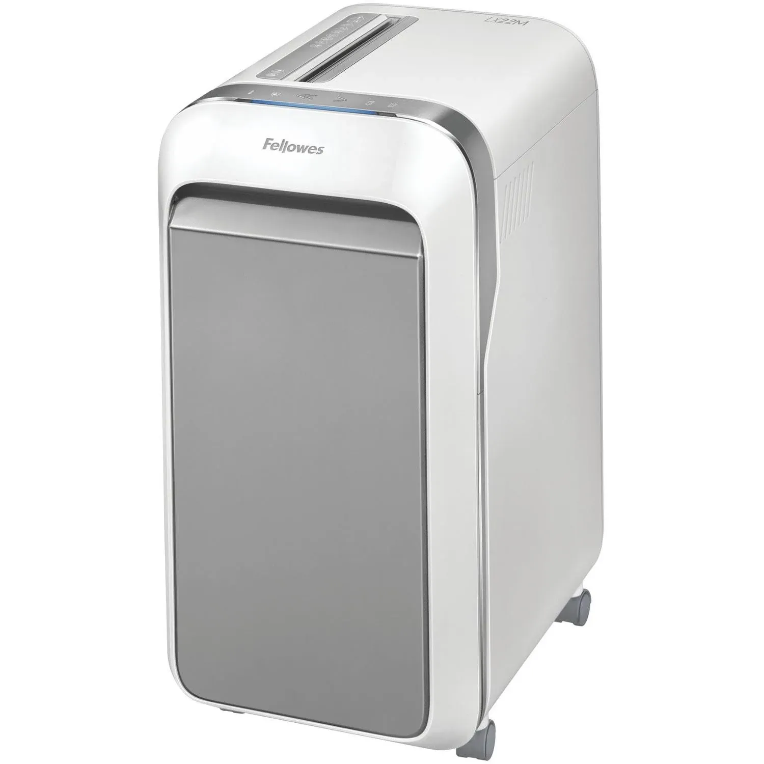 Fellowes Powershred LX220 Micro-Cut Shredder, 20 Manual Sheet Capacity, White