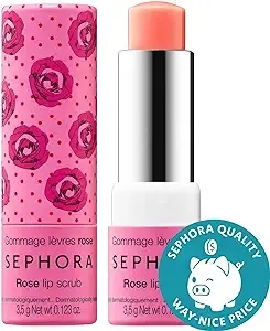 Sephora Collection Lip Balm & Scrub Rose - 0.123 oz