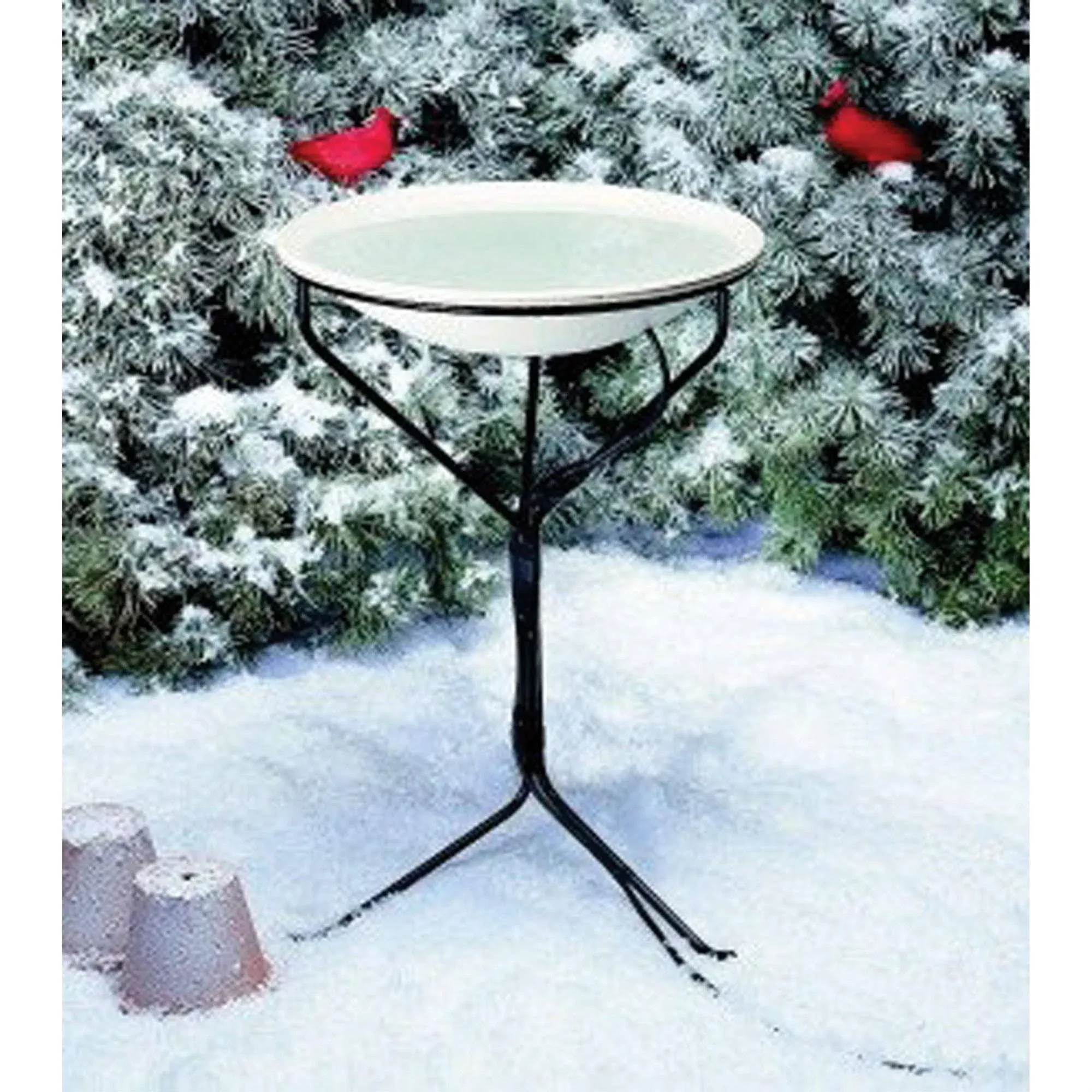 Allied Precision Heated Bird Bath with Stand