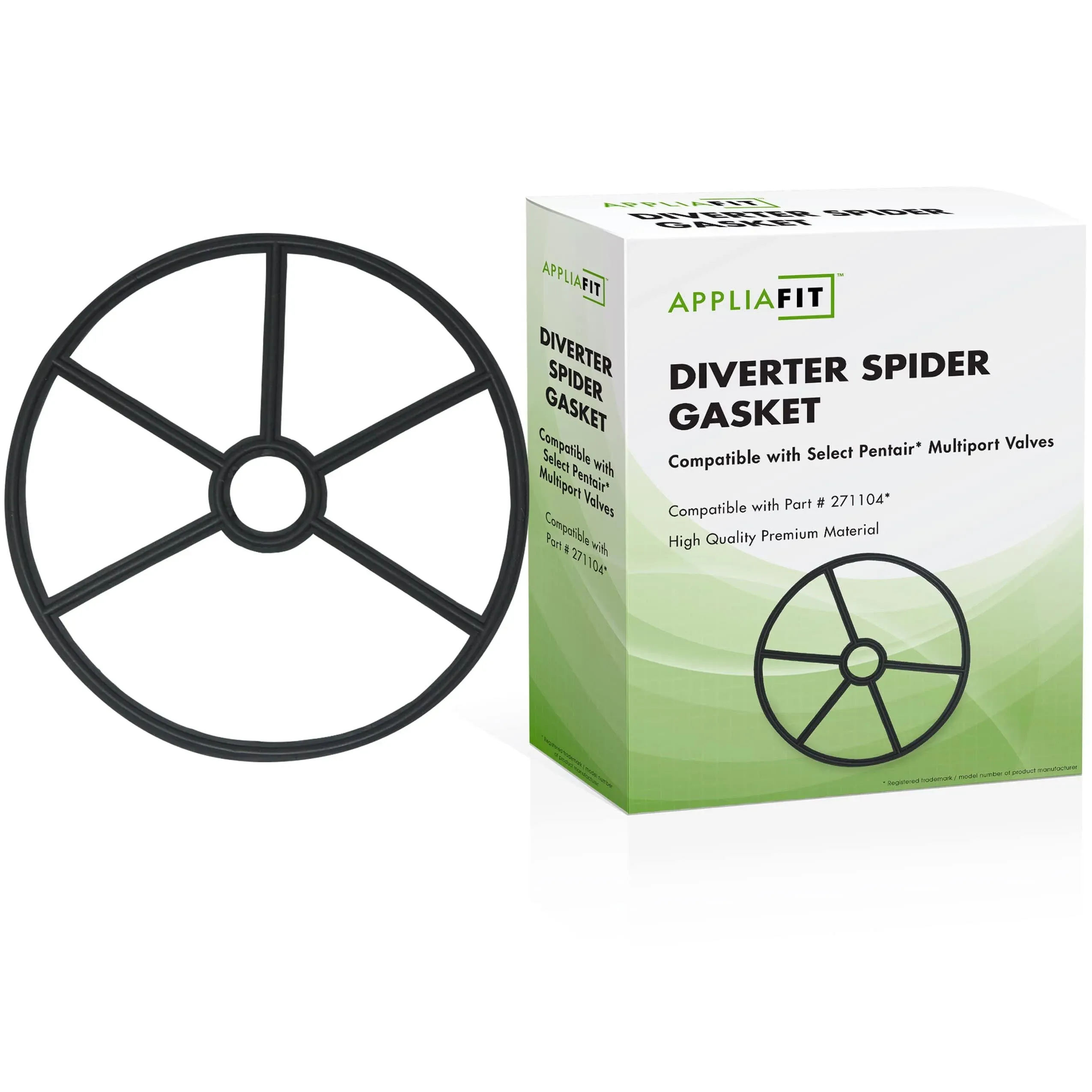 APPLIAFIT Diverter Spider Gasket Compatible with Pentair 271104