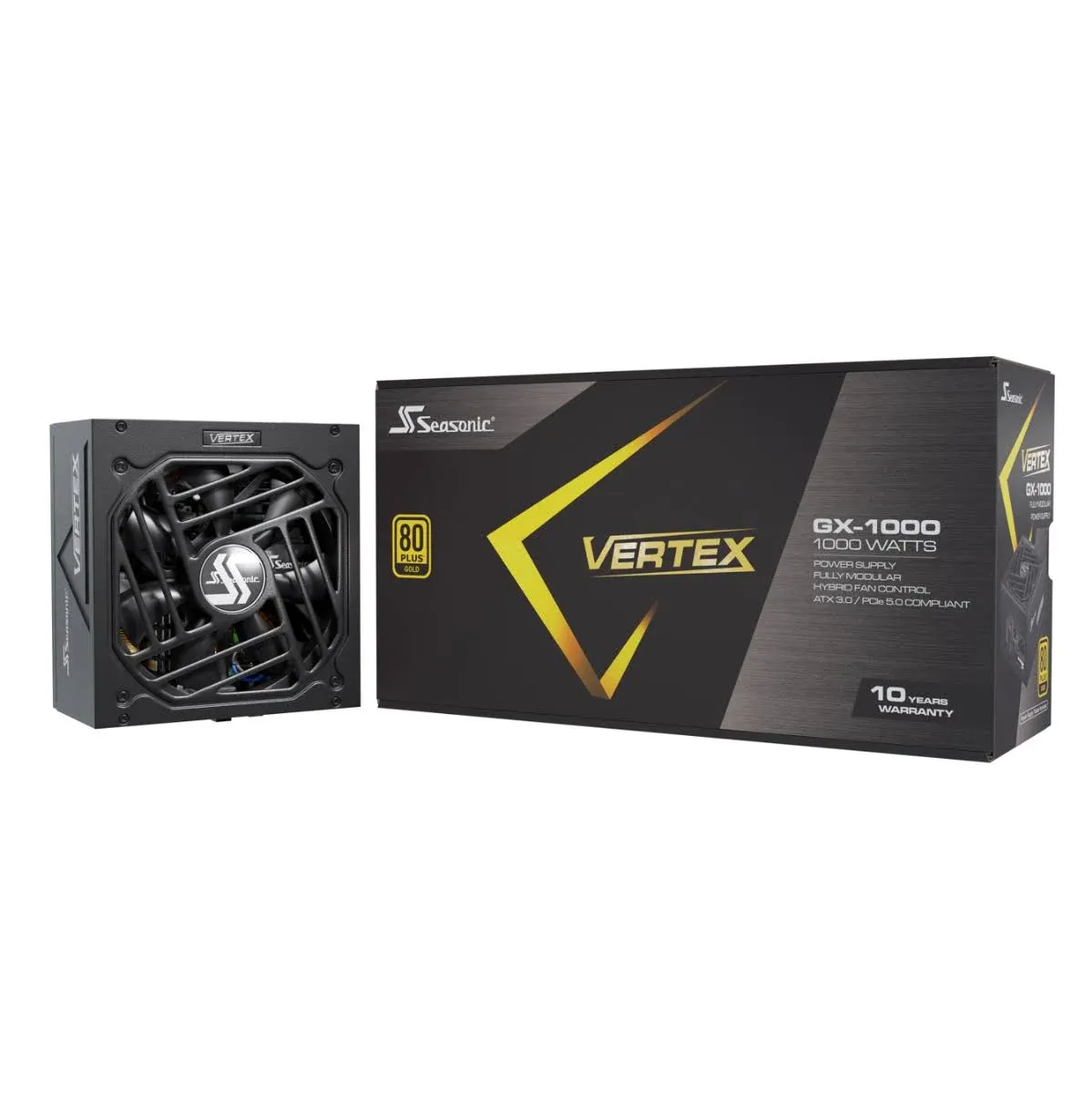 Seasonic Vertex GX-1000 1000W 80+ Gold ATX 3.0 PCIe 5.0 Compliant Full Mod