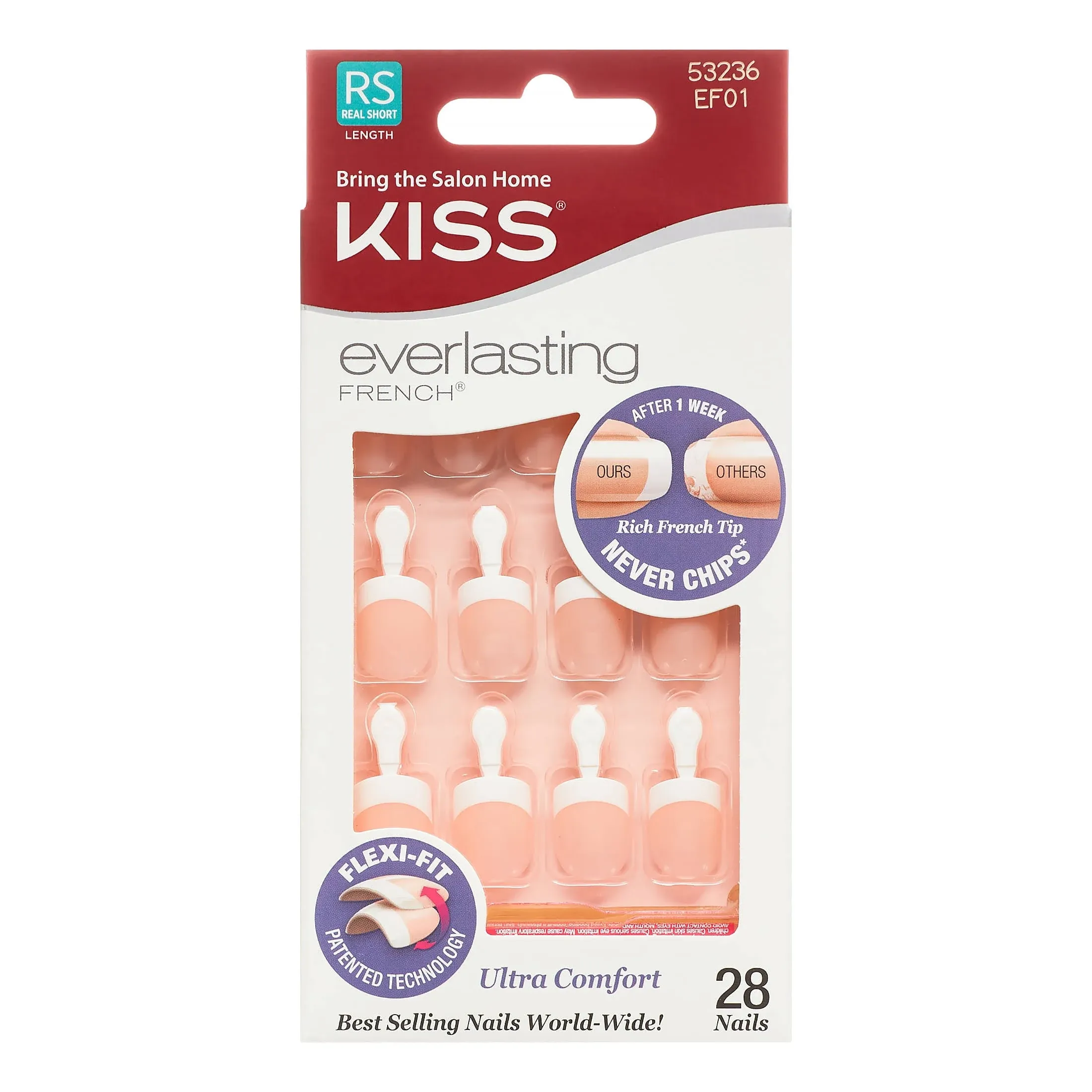 Kiss Everlasting French Nail Kit - Endless