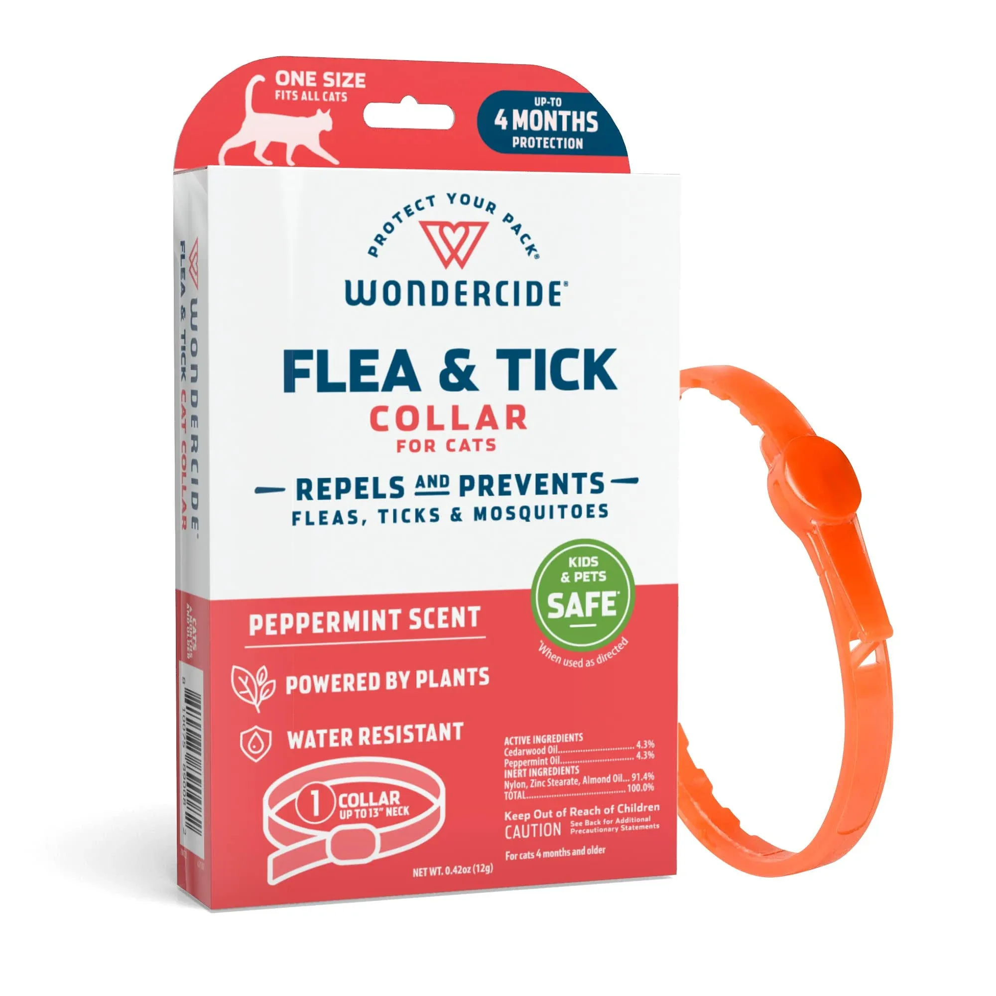 Wondercide Flea & Tick Collar for Cats