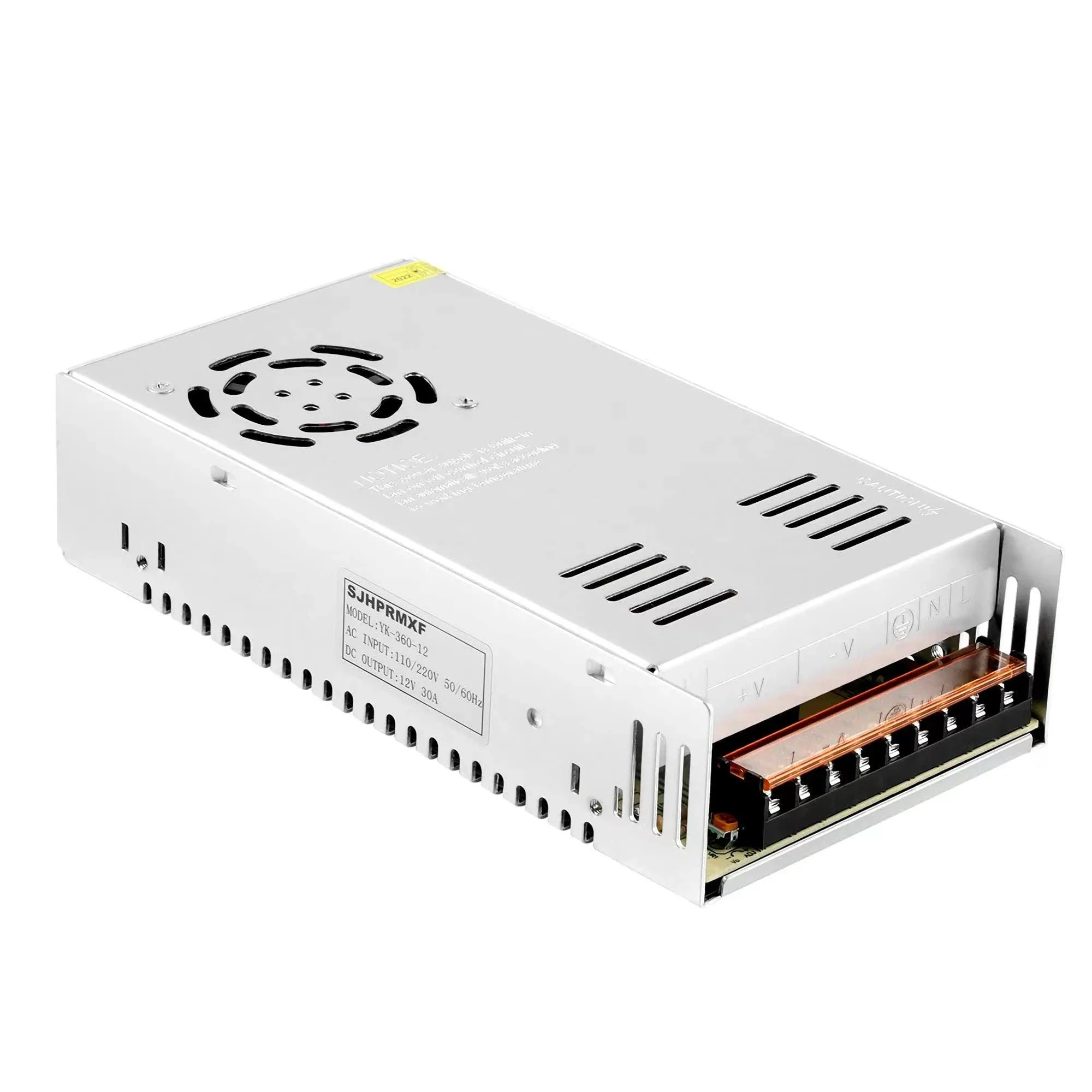 Switching Power Supply,  AC 110V/220V to DC 12V 30A 360W Universal Regulated Swi