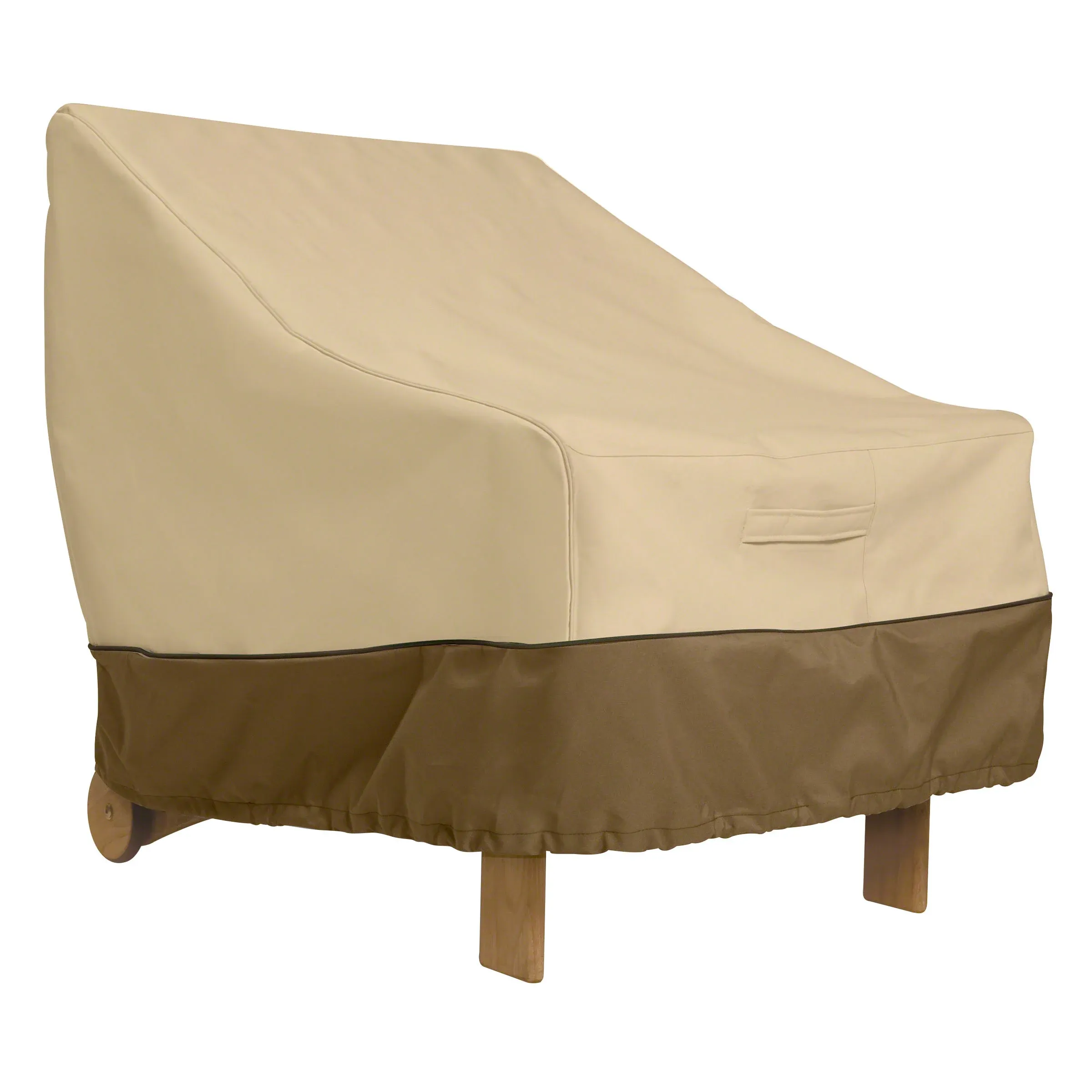 Classic Accessories Deep Lounge Chair Cover, Pebble